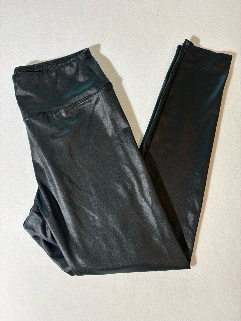 Women’s Black Faux Leather Leggings